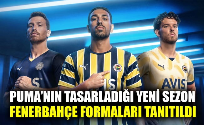 Puma’nın tasarladığı yeni sezon Fenerbahçe formaları tanıtıldı