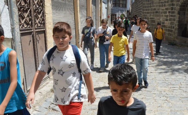 Diyarbakir’da Bilgievi öğrencileri müzeleri gezdi