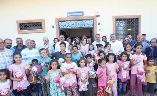 Gaziantep'te Başkan Şahin'den kırsal ziyaretlere devam