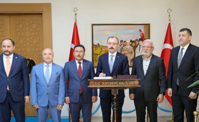 Ticaret Bakanı Mehmet Muş'tan Kayseri protokolü ziyareti