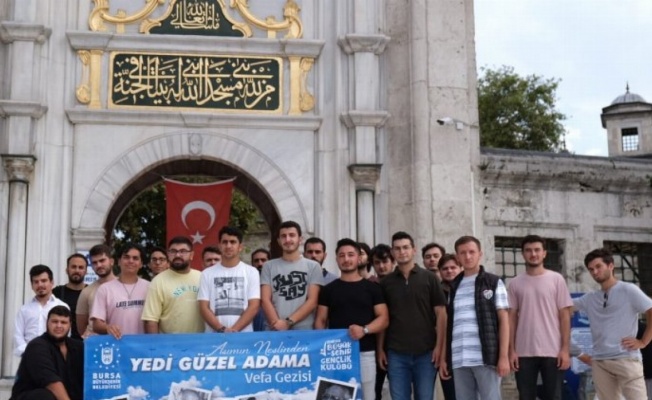 Bursa'dan '7 güzel adam'a vefa