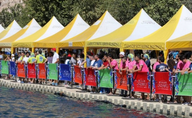 Gaziantep'te Rumkale Su Sporları'na hazırlanıyor