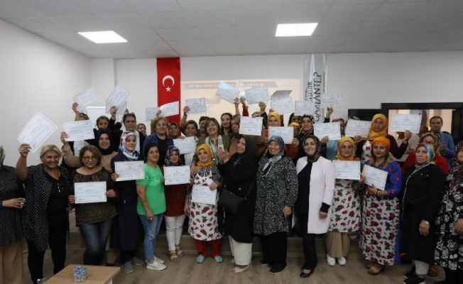 Gaziantep'te 95 kadın girişimci sertifikalandı