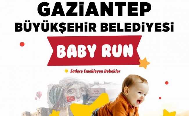 Gaziantep'te Baby Run'a geri sayım