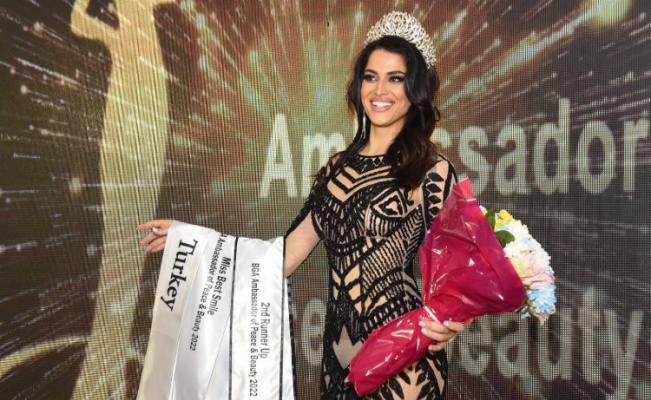 Güzel manken Lübnan'da Dünya ikincisi seçildi