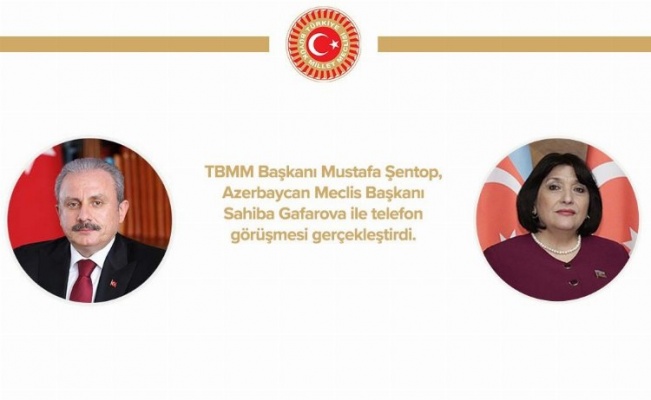 TBMM Başkanı Şentop'tan Azerbaycan'a taziye telefonu