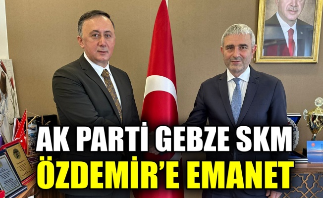 AK Parti Gebze SKM Özdemir’e emanet