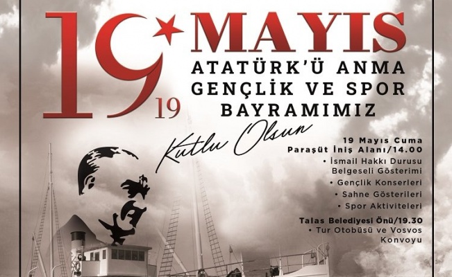 Kayseri Talas'tan 19 Mayıs hazırlığı