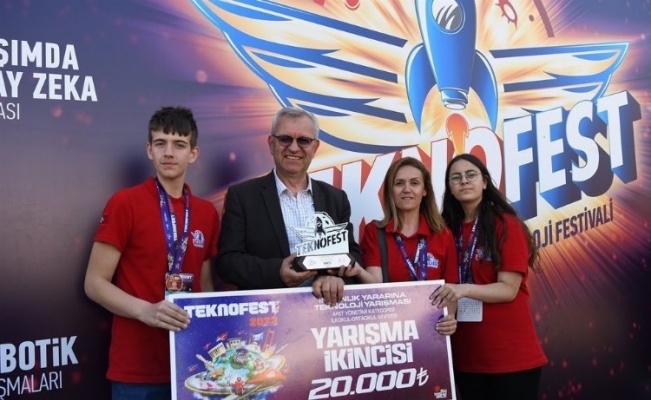 Keşanlı öğrenciler Teknofest’te Türkiye 2.'si oldu