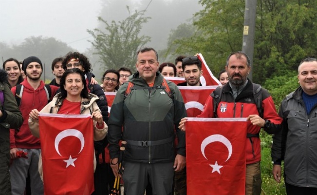 Osmangazi’de 19 Mayıs'a doğa yürüyüşlü kutlama