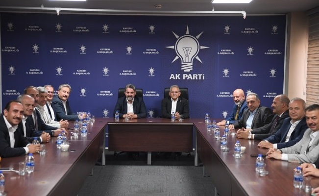 AK Parti Kayseri'ye başkanlardan ziyaret