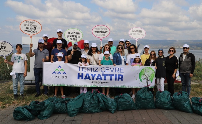 SEDAŞ Gönüllüleri, Dünya Temizlik Günü’nde çevre temizliği yaptılar