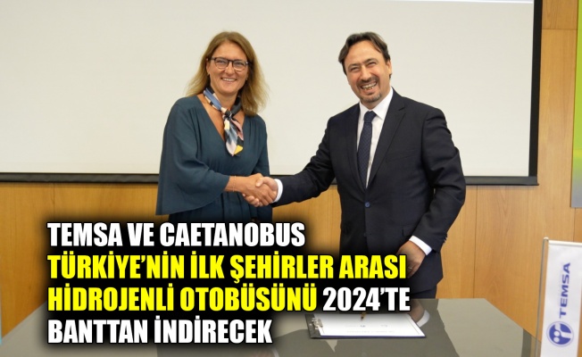TEMSA ve CaetanoBus, Türkiye’nin ilk şehirler arası hidrojenli otobüsünü 2024’te banttan indirecek