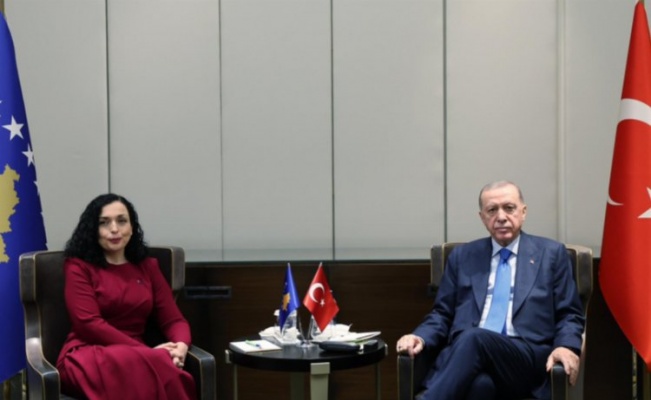 Cumhurbaşkanı Erdoğan, Sadriu ile görüştü