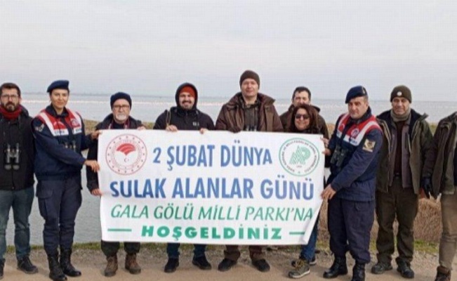 Edirne'de Kuş Gözlemciliği ile Dünya Sulak Alanlar Günü kutlandı
