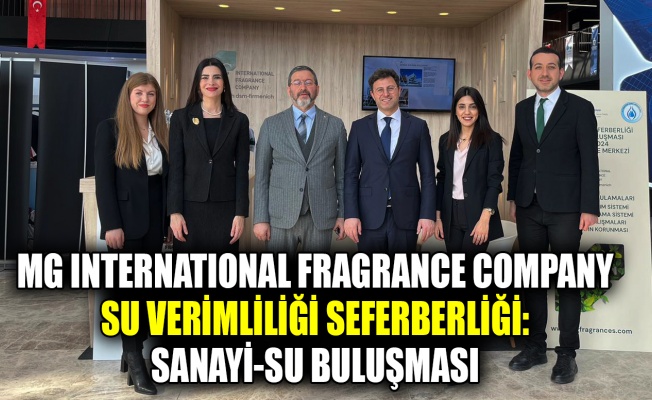 MG International Fragrance Company Su verimliliği seferberliği: Sanayi-su buluşması