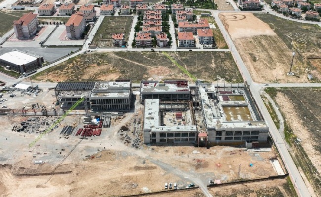 Konya'da dev tesisin inşası sürüyor