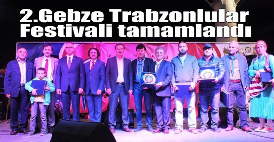 2.Gebze Trabzonlular Festivali tamamlandı