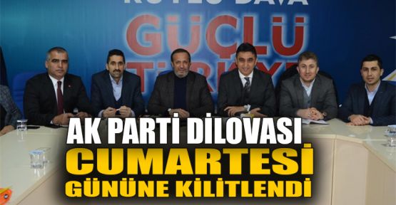 AK Parti Dilovası Cumartesi gününe kilitlendi