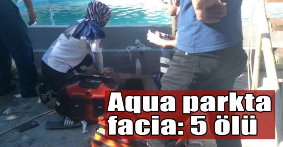 Aqua parkta facia: 5 ölü