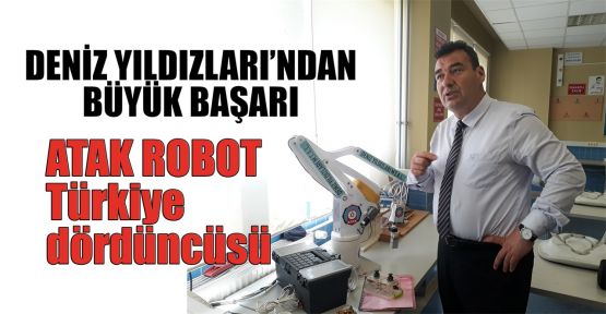  ATAK ROBOT Türkiye dördüncüsü