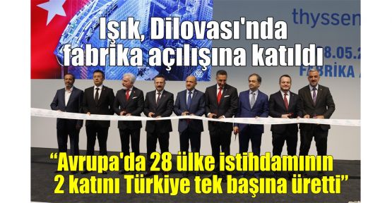 Avrupa'da 28 ülke istihdamının 2 katını Türkiye tek başına üretti