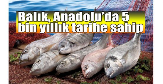  Balık, Anadolu'da 5 bin yıllık tarihe sahip