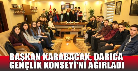 Başkan Karabacak, Darıca Gençlik Konseyi'ni ağırladı