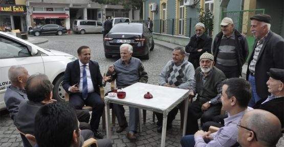 Başkan Toltar, vatandaşlara konuk oldu