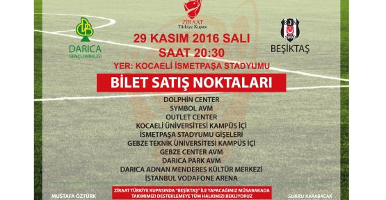 Beşiktaş maçı biletleri satışta