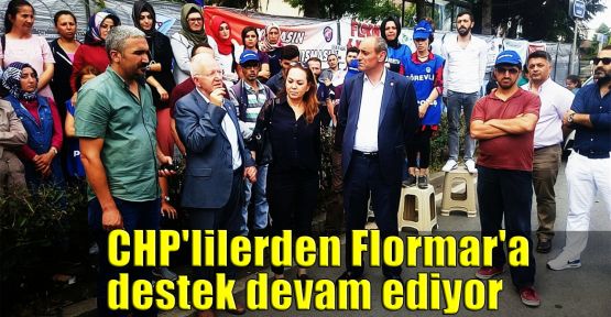  CHP'lilerden Flormar'a destek devam ediyor