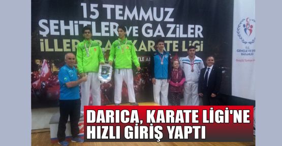 Darıca Karate Ligi'ne hızlı giriş yaptı