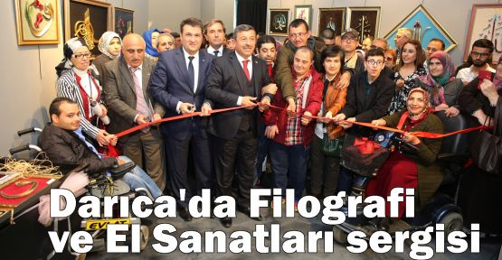 Darıca'da Filografi ve El Sanatları sergisi açıldı 