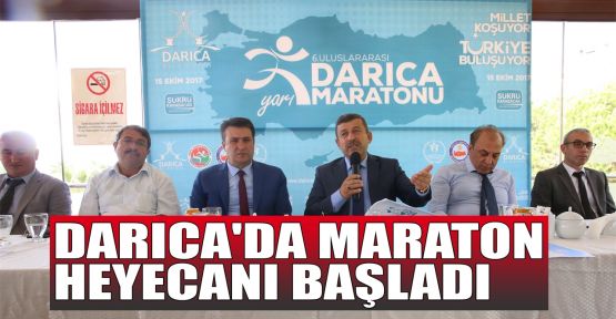  Darıca'da maraton heyecanı başladı