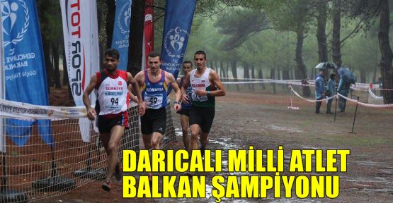 Darıcalı milli atlet Balkan şampiyonu