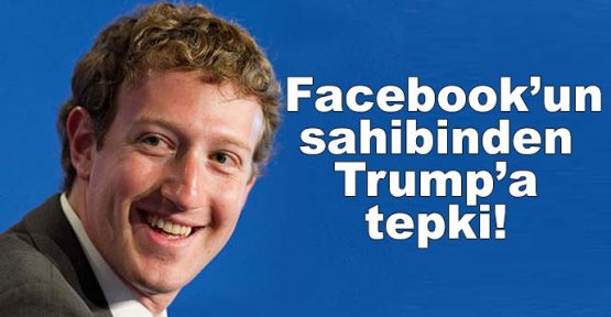 Facebook’un sahibinden Trump'a tepki