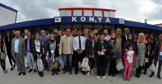  Gazeteciler Konya’yı gezdi