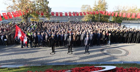  Gazi Mustafa Kemal Atatürk, Kocaeli'nde törenlerle anıldı