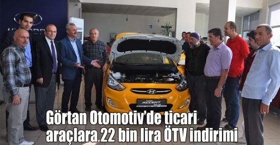 Görtan Otomotiv ÖTV indirimini tanıttı