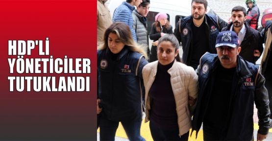 HDP'li yöneticiler tutuklandı