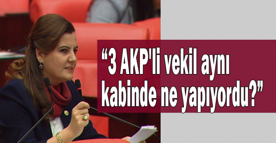 Hürriyet: 3 AKP'li vekil aynı kabinde ne yapıyordu?