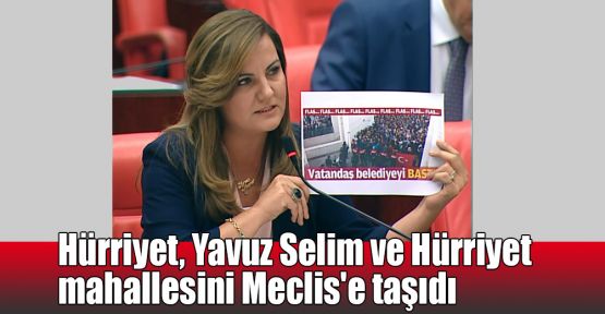   Hürriyet, Yavuz Selim ve Hürriyet mahallesini Meclis'e taşıdı