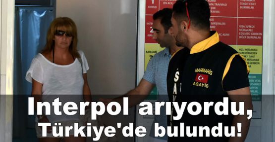 Interpol arıyordu, Türkiye'de bulundu