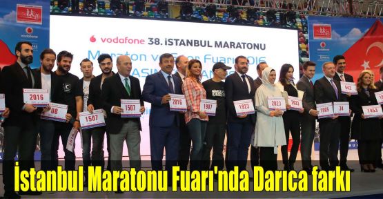 İstanbul Maratonu Fuarı'nda Darıca farkı 