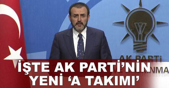  İşte AK Parti'nin yeni MYK'sı