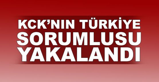 KCK'nın Türkiye sorumlusu yakalandı