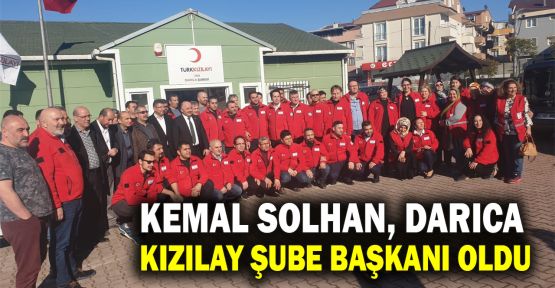  Kemal Solhan Darıca Kızılan Şube Başkanlığı'na seçildi