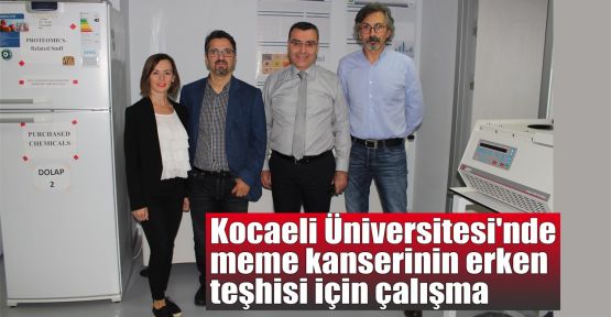  Kocaeli Üniversitesi'nde meme kanserinin erken teşhisi için çalışma