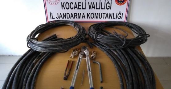  Kocaeli'de kablo hırsızlığı iddiası
