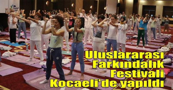   Kocaeli'de Uluslararası Farkındalık Festivali yapıldı